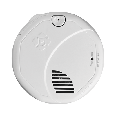 FIRST ALERT - Alarma de Humo con Interconexión Inalámbrica / Advertencia de Voz con Ubicación / Sensor Fotoeléctrico / Baterías AA Reemplazables / 85 dB a 10 pies / Rango de Temperatura 4.4°C a 37.8°C / Cumple UL217
