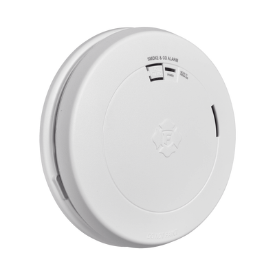 FIRST ALERT - Detector Combo de Humo/CO, Autónomo, Batería Sellada de Litio de 10 años, No Requiere Panel, Diseño Ultra Delgado, No Requiere Cableado