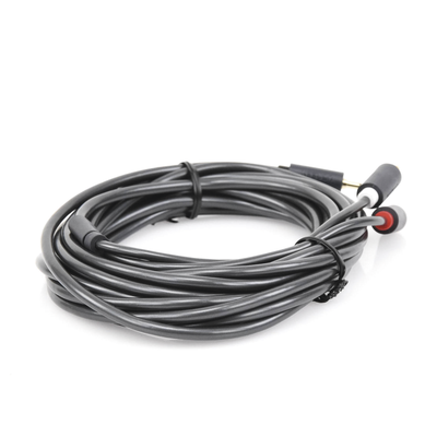 UGREEN - Cable Adaptador de 3.5mm Macho a 2 RCA Macho / 5 Metros (16.40 Pies) / Color Gris / Blindaje Múltiple / ABS / Alta Calidad