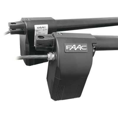 FAAC - Kit de Operadores Abatibles FAAC 412 Para Puertas de 3 Metros y hasta 300 KG / Operadores no Reversibles y Con llave de Desbloqueo Manual
