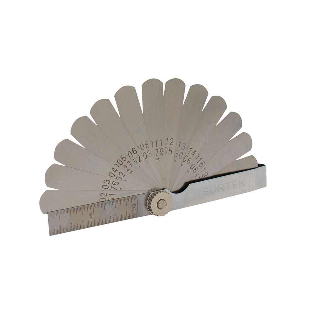 Calibrador pulgadas 15 hojas