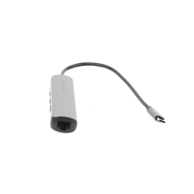 UGREEN - HUB USB-C (Docking Station) 5 en 1 | Ultra Delgado | 2 USB-A 3.1 a (5 Gbps) | HDMI 4K@60Hz | RJ45 (Gigabit Ethernet) | USB-C PD Carga Rápida 100W | Soporta OTG | Chips Inteligentes | Pequeño y Ligero | Caja de Aluminio.