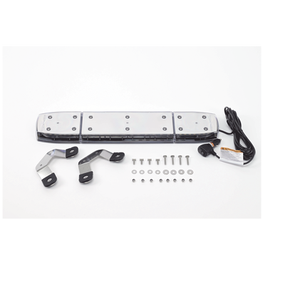 ECCO - Mini Barra de 24 Pulgadas, 144 Led, Con Montaje Magnético y  Luces Ultra Brillantes, Dual Color Ámbar/Claro, Ideal para Seguridad Privada