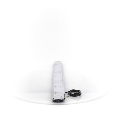 ECCO - Barra de luces de 48 Pulgadas, 240 Led, Dual Color Ámbar/Claro, Con Montaje Fijo de Tornillos, Ideal para Seguridad Privada
