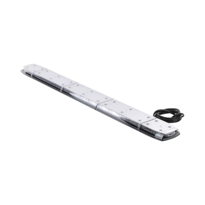ECCO - Barra de luces de 48 Pulgadas, 240 Led, Dual Color Ámbar/Claro, Con Montaje Fijo de Tornillos, Ideal para Seguridad Privada