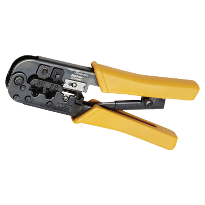 FLUKE NETWORKS - Pinzas para Terminación de Conectores RJ45 de 8 Posiciones y RJ11/RJ12 de 4 y 6 Posiciones