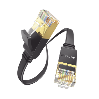 UGREEN - Cable Ethernet Plano Cat7 U/FTP 10 Gigabit 600MHz 2 Metros (6.56 Pies)