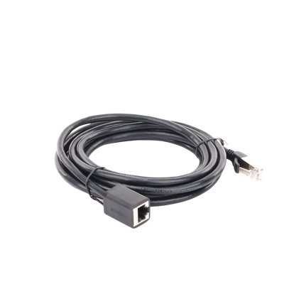UGREEN - Cable de Extensión Cat6 RJ45 F/UTP / Macho a Hembra / 3 Metros (9.84 Pies) / Método de Conexión 568B / Velocidad de Transmisión 1000Mbps / Ancho de Banda del Canal 250MHz / Caja de Cobre / Negro