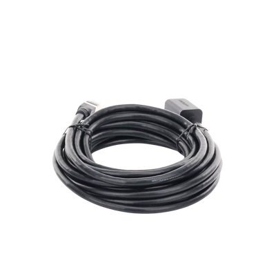 UGREEN - Cable de Extensión Cat6 RJ45 F/UTP / Macho a Hembra / 5 Metros (16.40 Pies) / Método de Conexión 568B / Velocidad de Transmisión 1000Mbps / Ancho de Banda del Canal 250MHz / Caja de Cobre / Negro