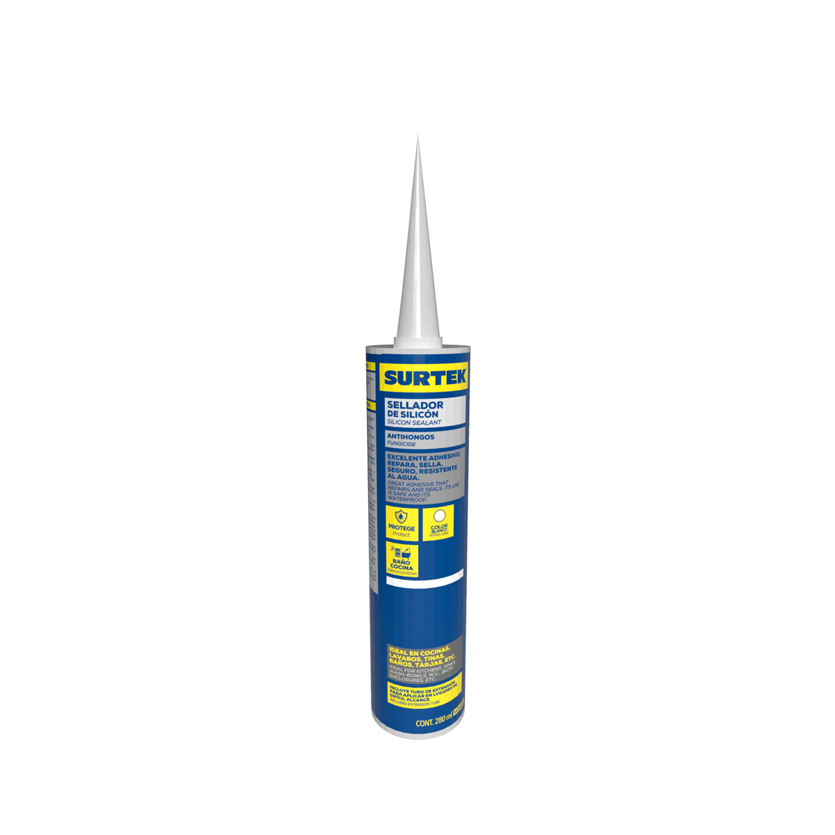 Silicon bño-cocin bco 280ml