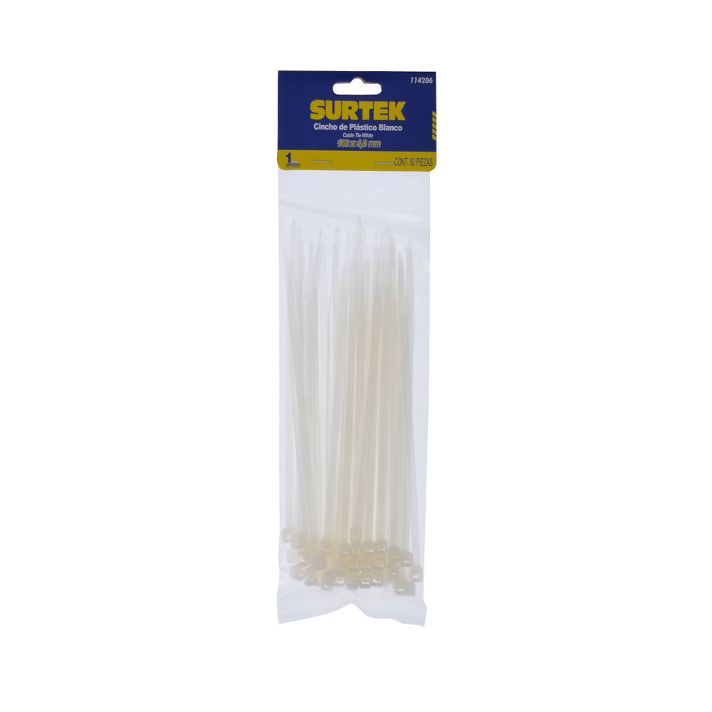 Cinchos 160x4.8mm 50pz nat