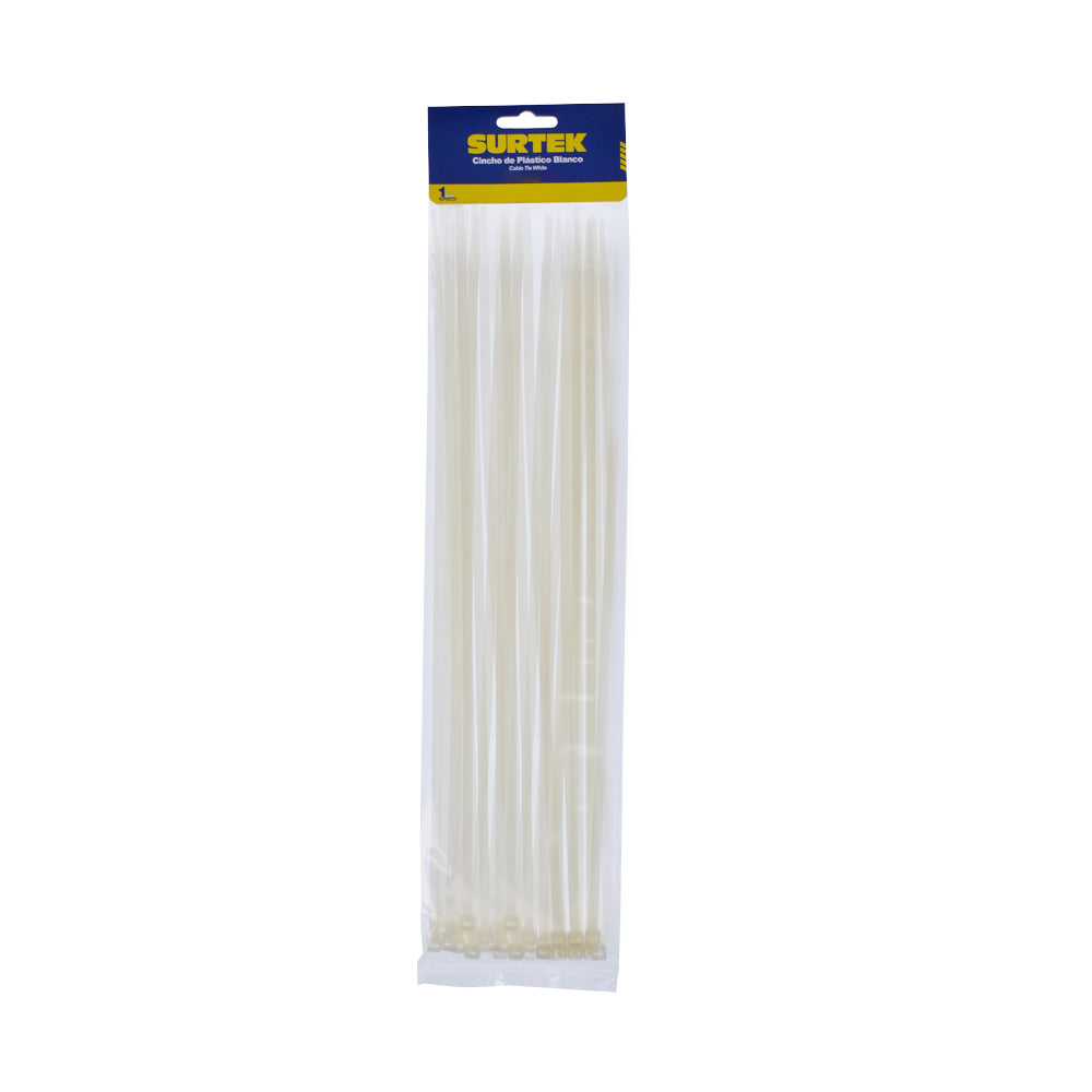 Cinchos 300x4.6mm 50pz bco