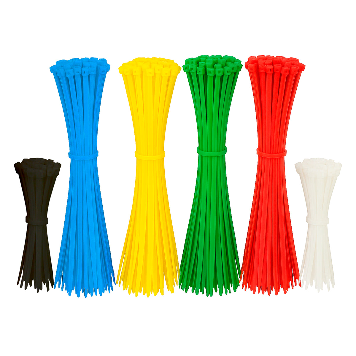 Cinchos plast comb bolsa 200pz
