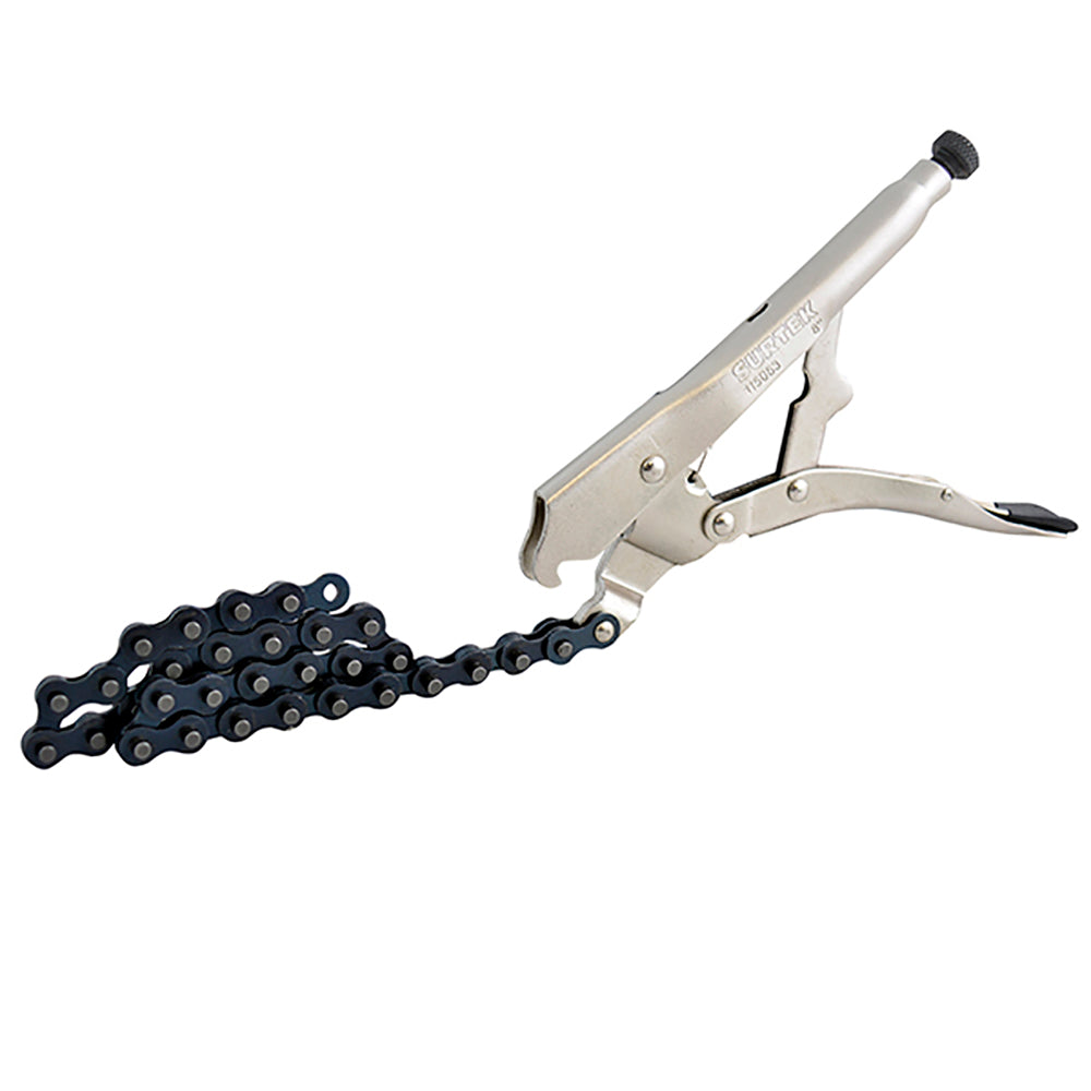 Pinz pres crom cadena 8 in