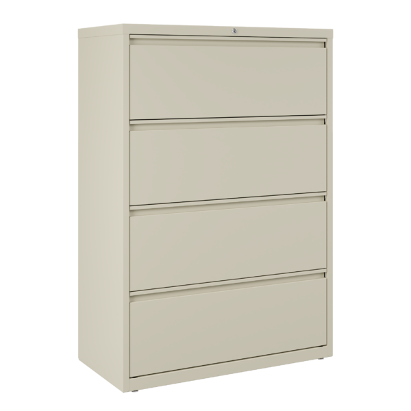 Archivero 4 Gavetas Horizontal Hirsh 91 cms