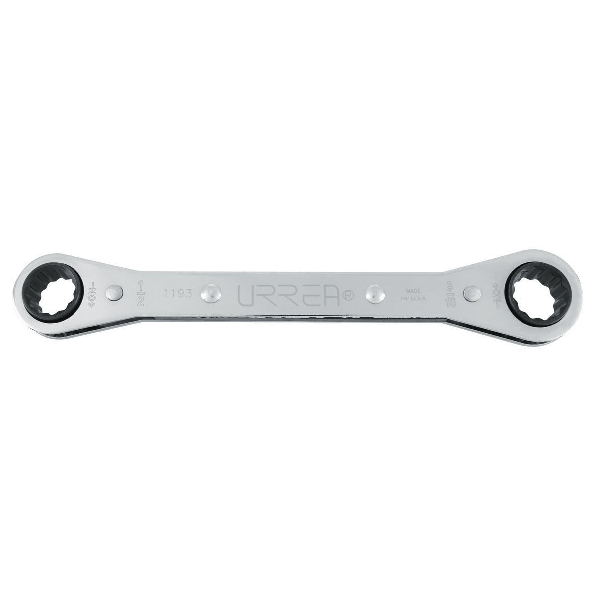 Llave estri plna mat 1/2x9/16 in