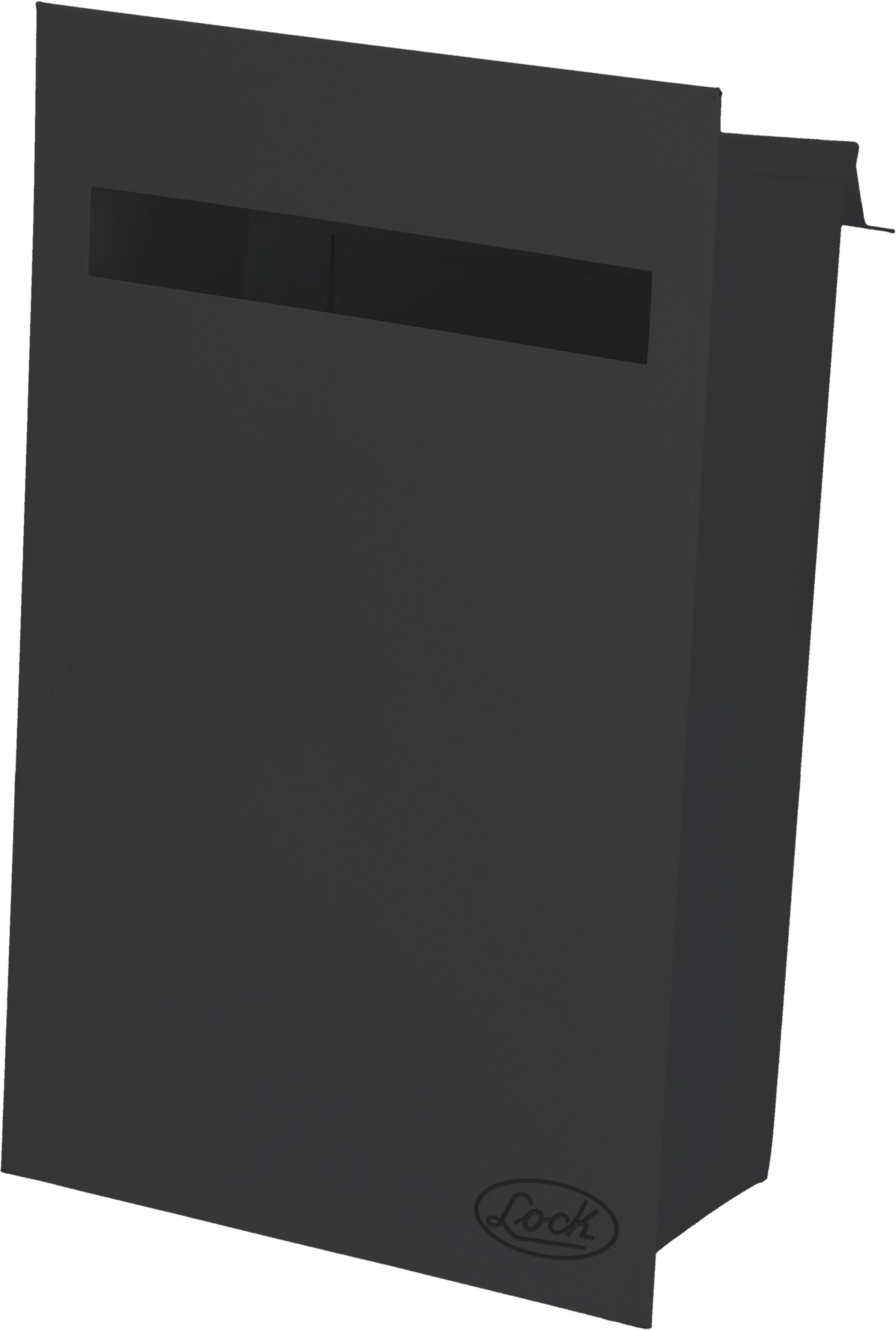 Buzon negro 21.5x35x10.5cm