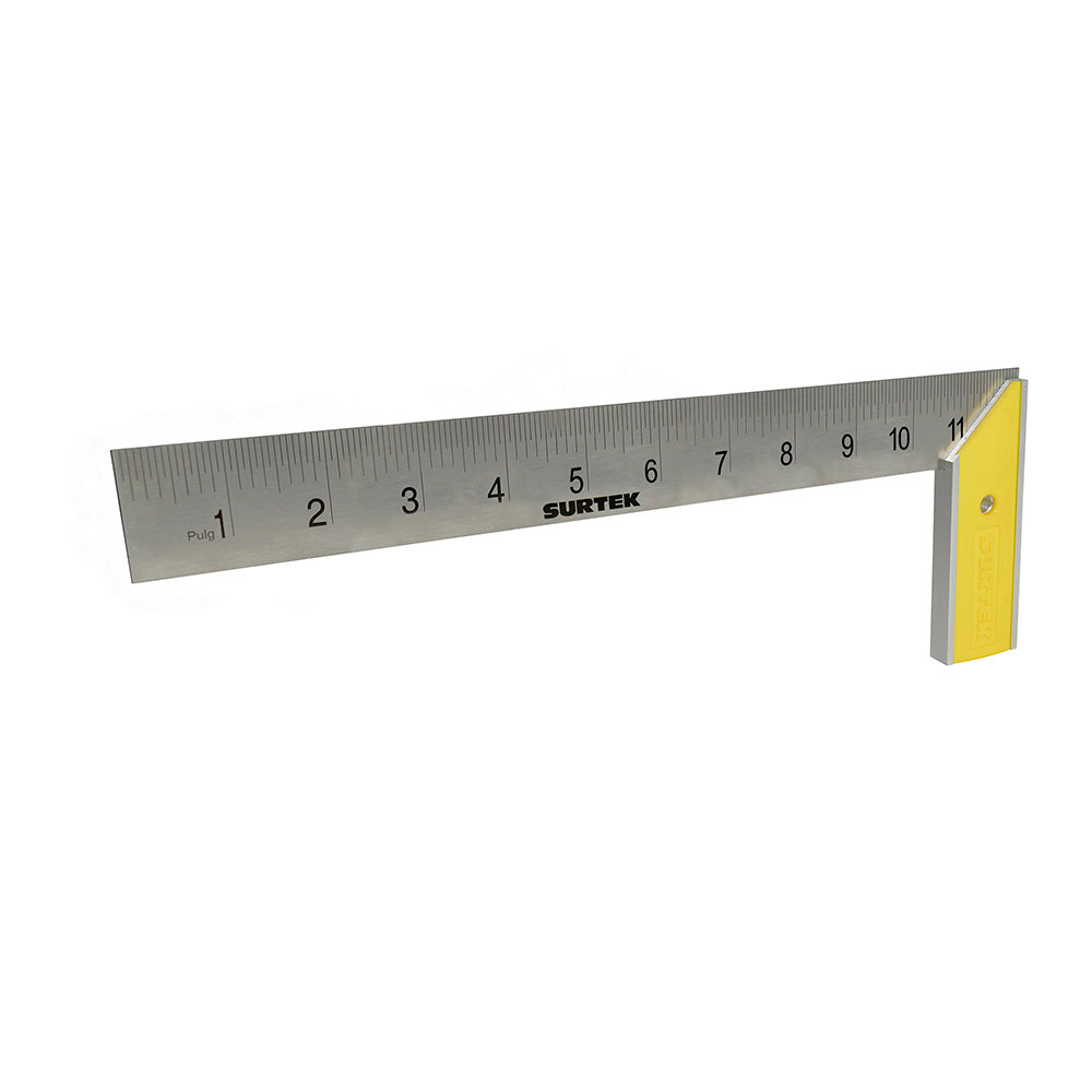 Escuadra carpint mgo plast 12 in