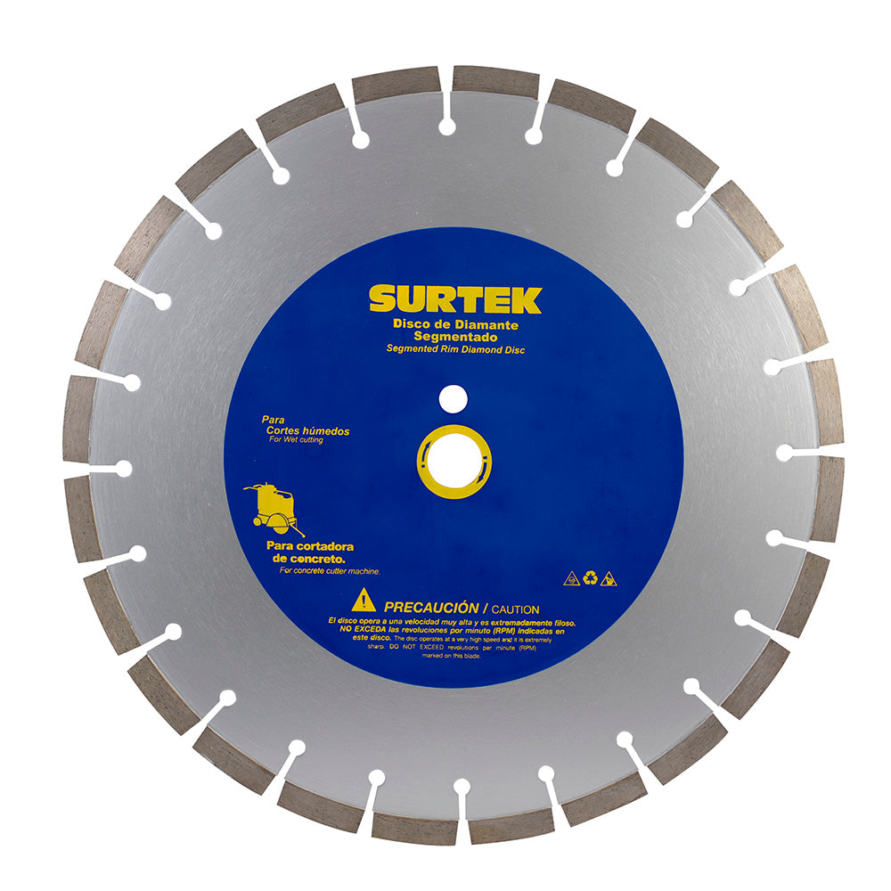 Disco diamant corta conc 14 in