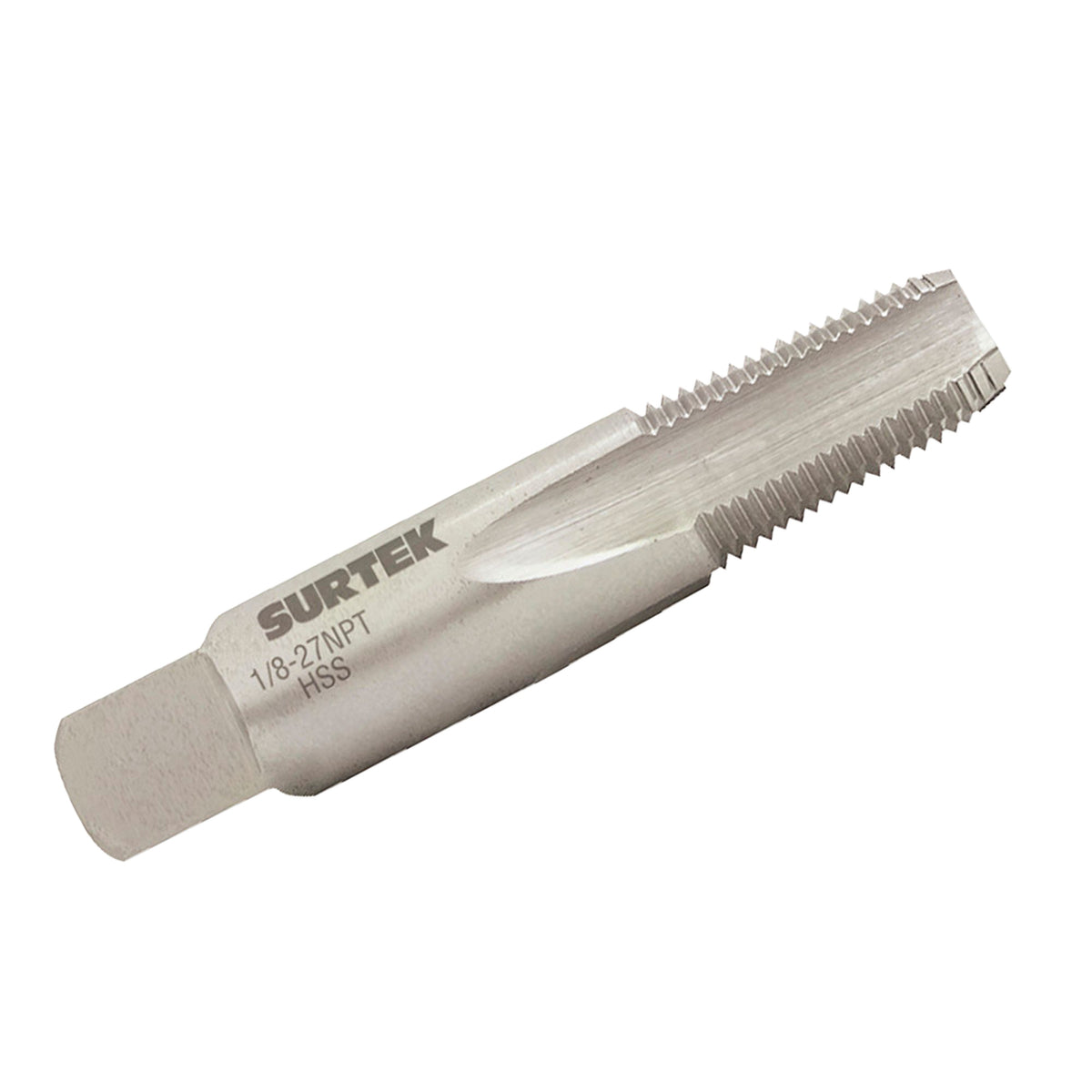 Machue alt vel p/tub 1/8-27NPT