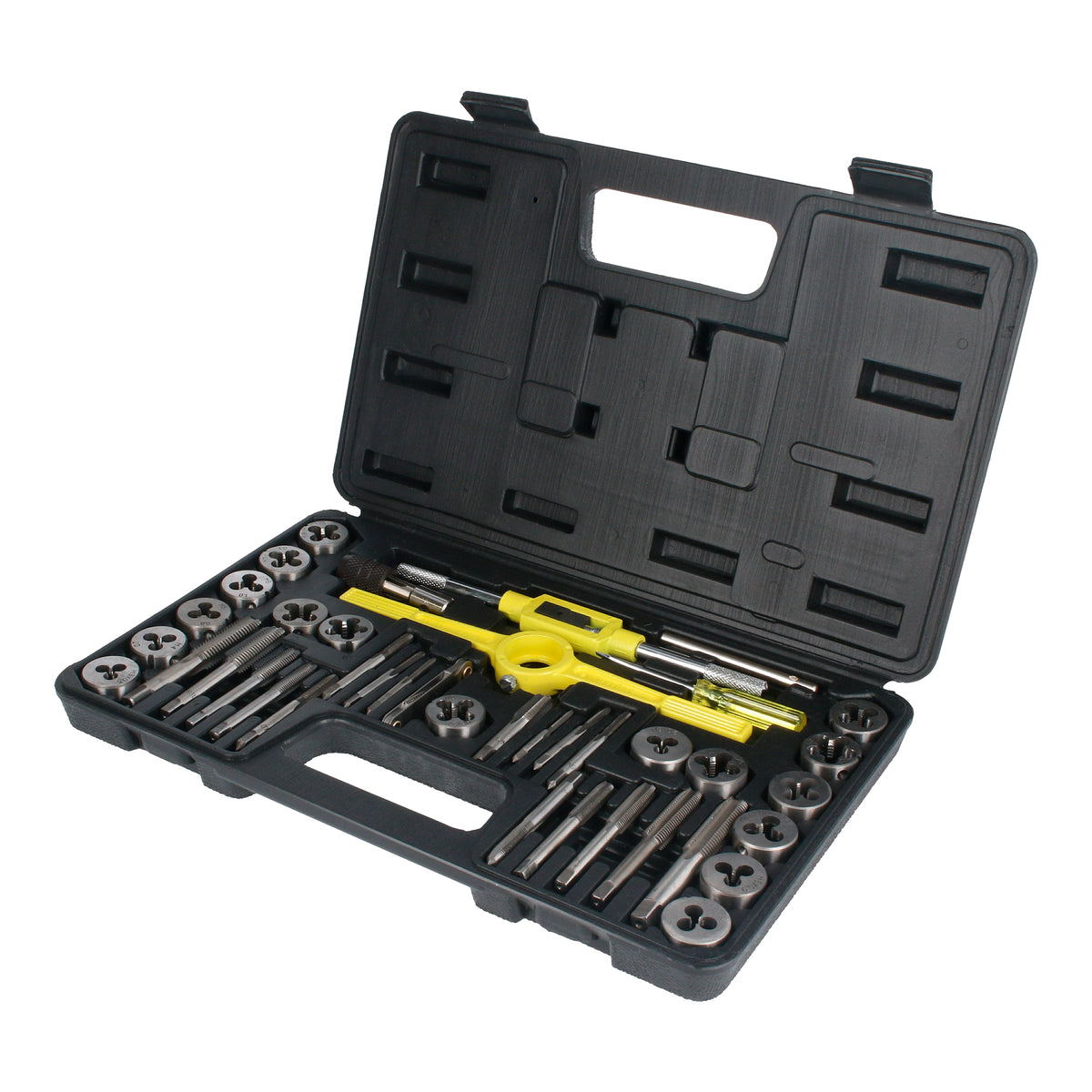 Jgo mach y dados acero 40pz