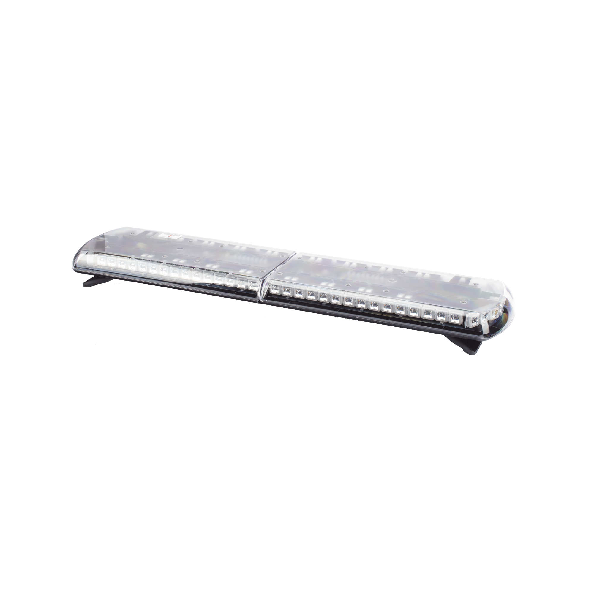 ECCO - Torreta 48" Serie 12 con 130 LED, dual color rojo/azul/claro/ambar, ideal para equipar unidades de policia