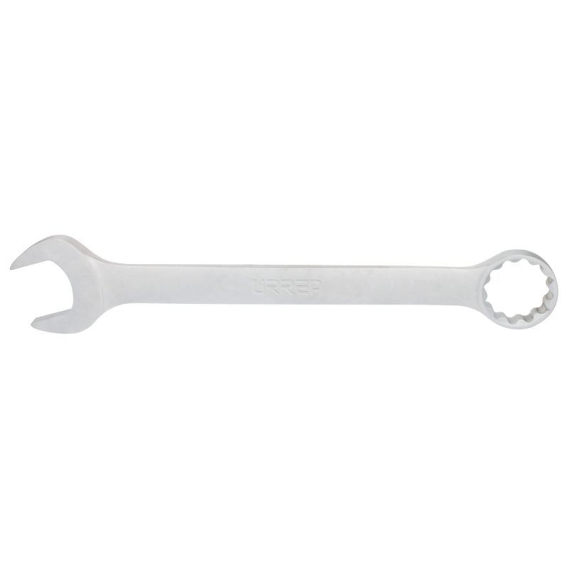 Llave combinada jumbo satinada métrica, 12 puntas, 60mm