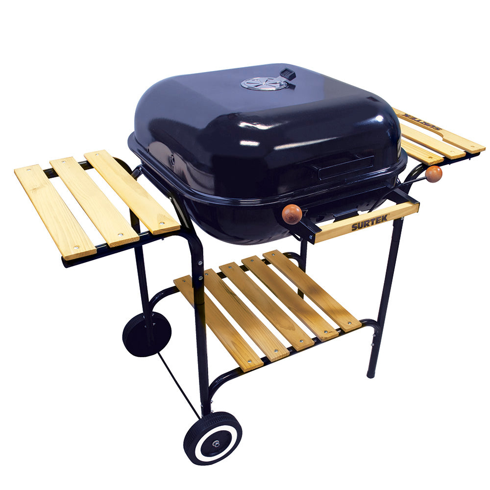 Asador c/ruedas 106cmx57cm