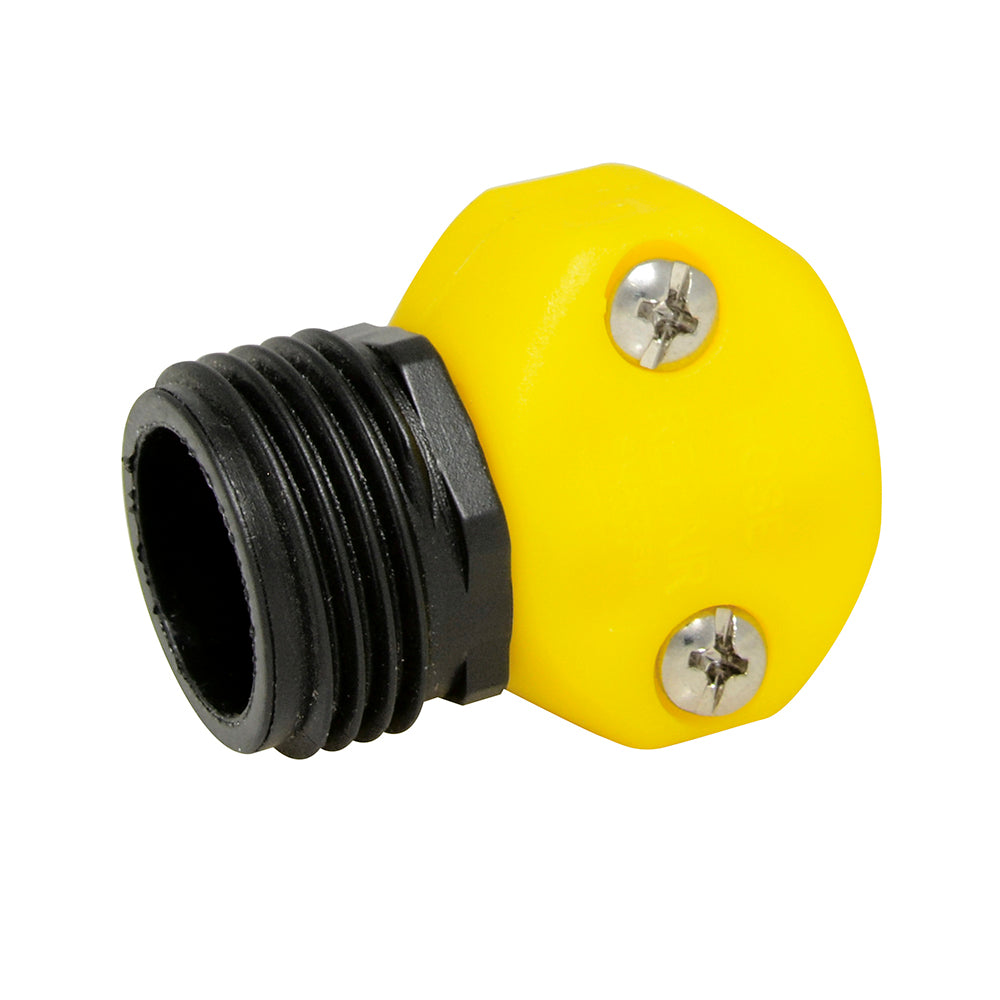 Conector p/mang plas 3/4 in M