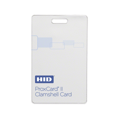 HID - Tarjeta de Proximidad Acabado Matte ProxCard II HID Clamshell (Gruesa) / Garantía de por Vida/ (1326)