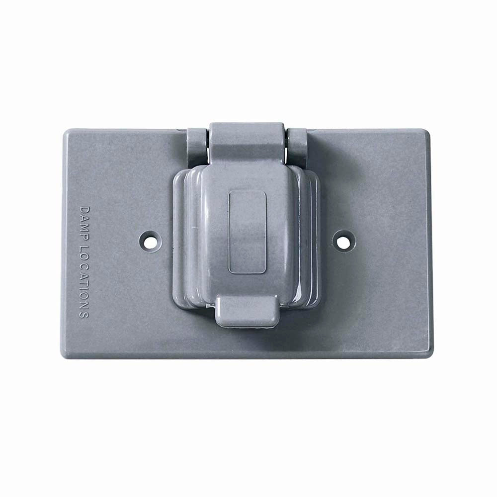 Placa senci plast int std gris