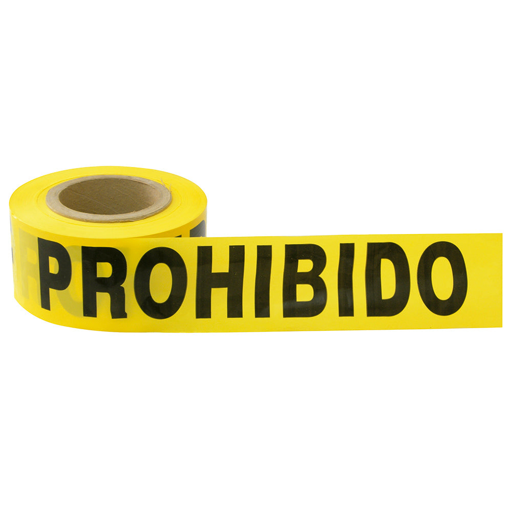 Cinta PROHIBI EL PASO 3 in 100m