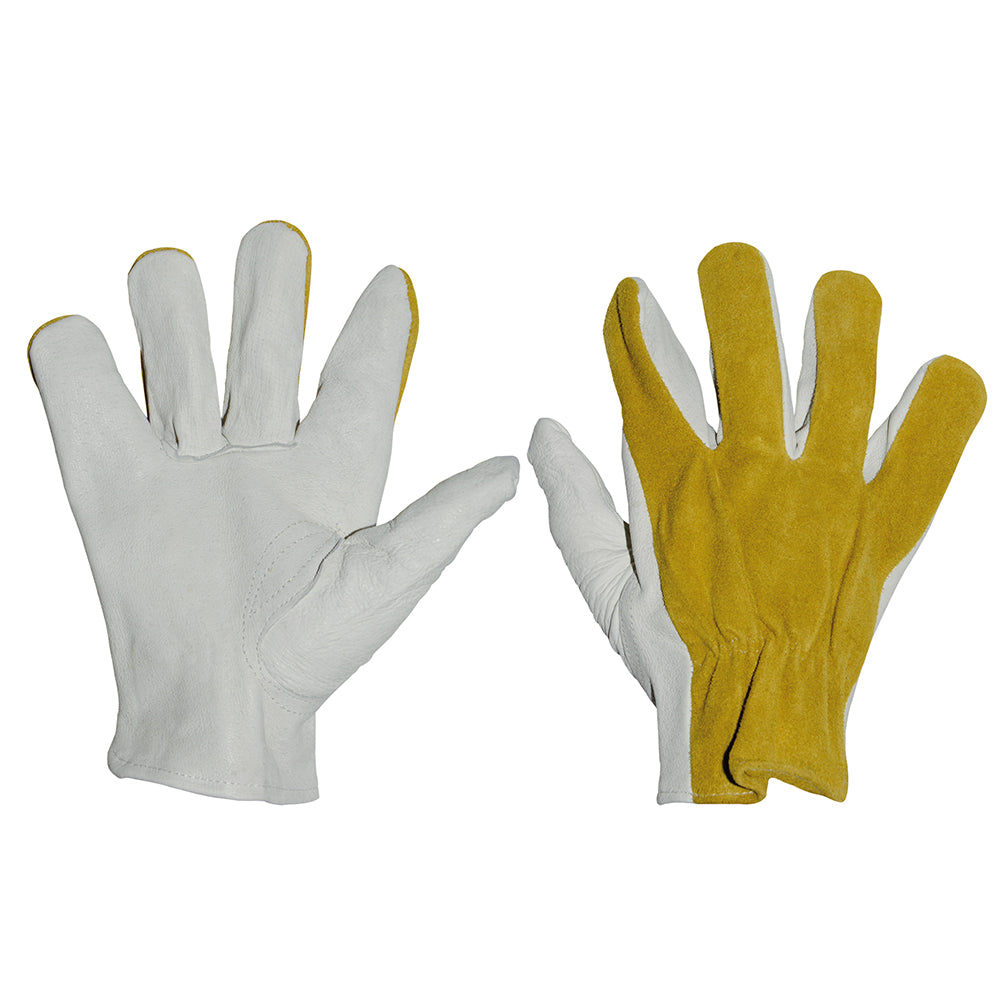 Guantes piel borr carnaza unit