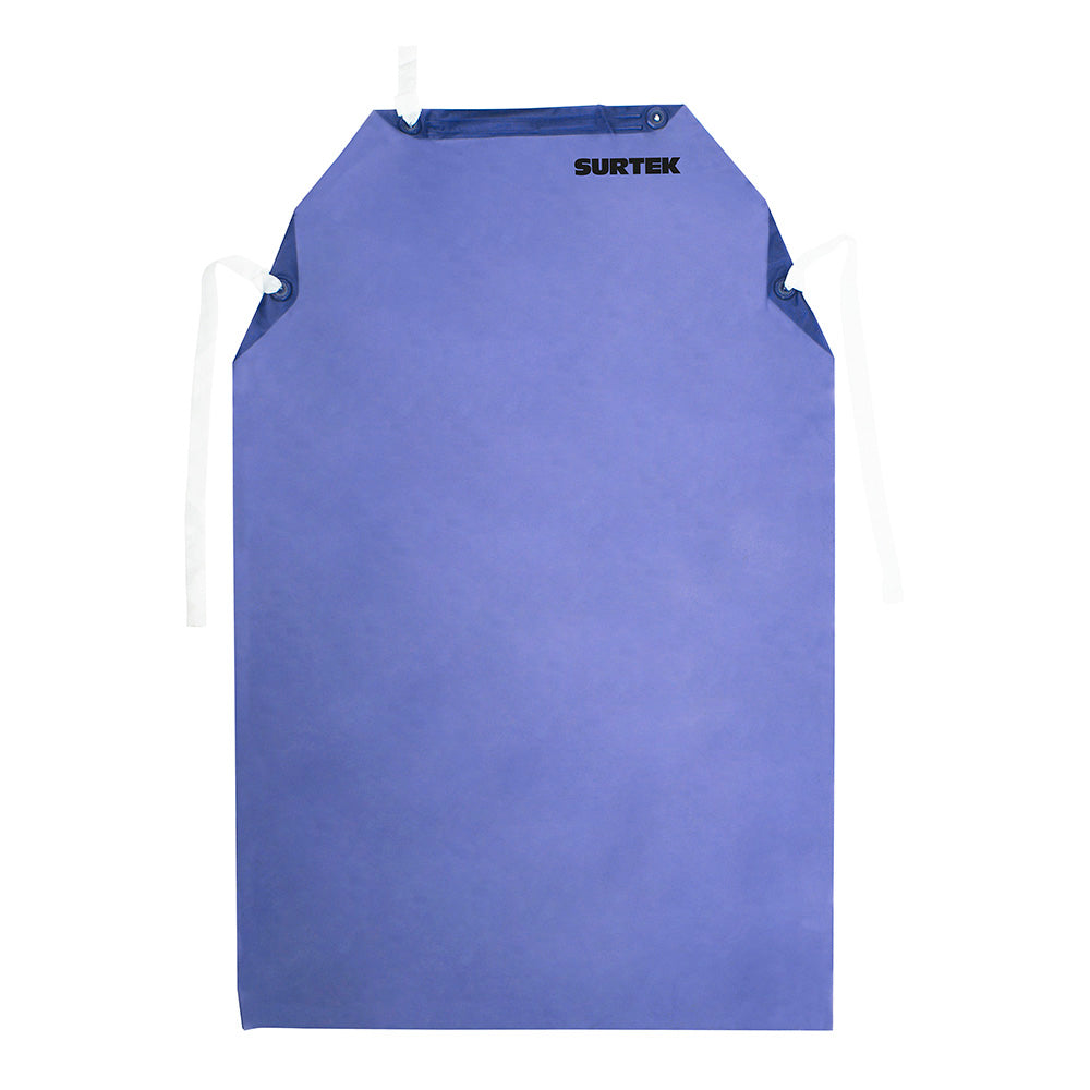Mandil PVC dielect azul 1.20m