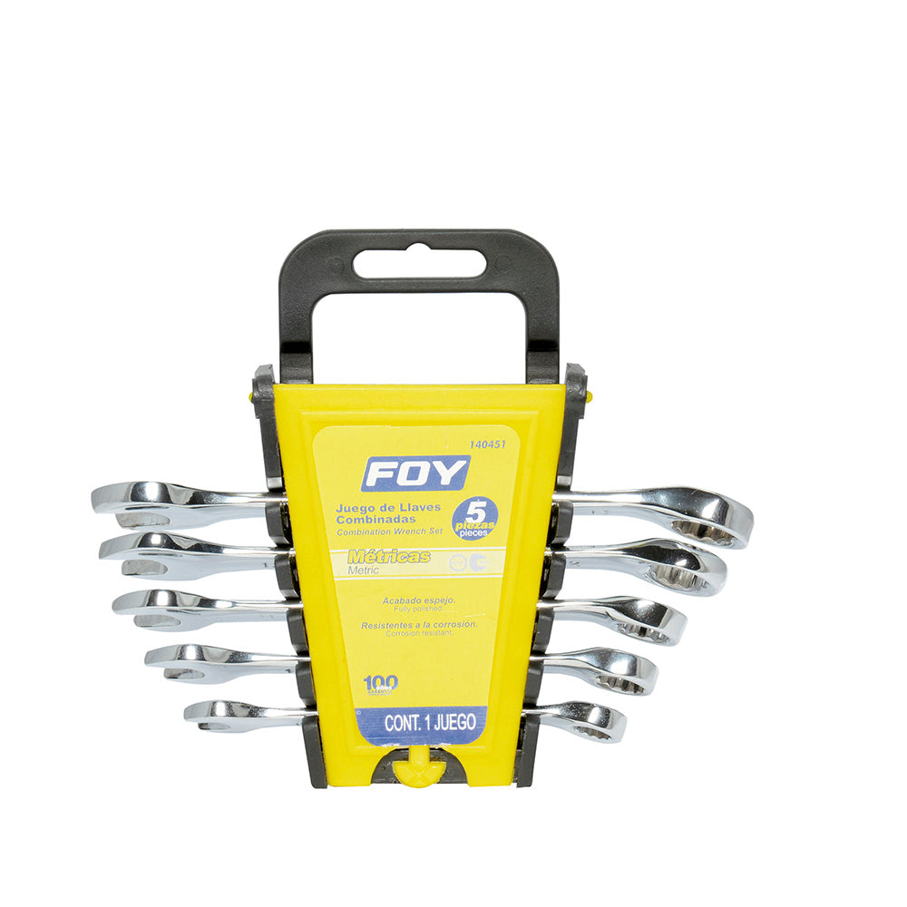 Jgo llaves com pu esp 5pz rack