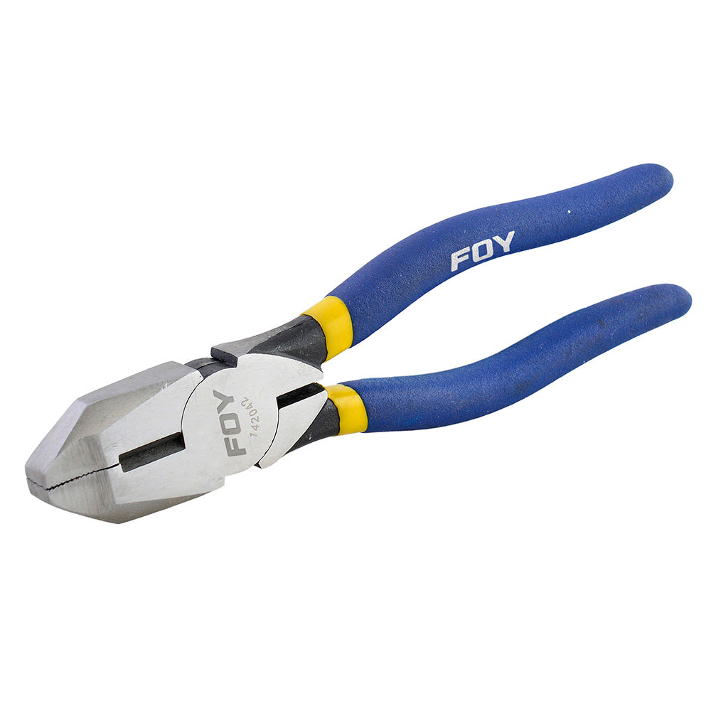 Pinz elec dble plast lat 8 in