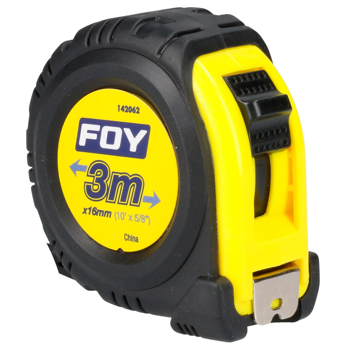 Flexometro rubber grip 3mx13mm