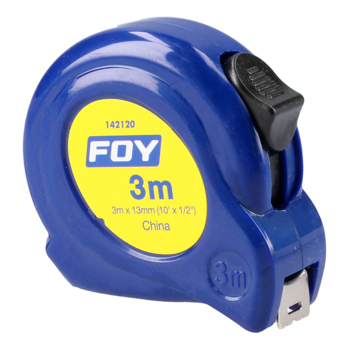 Flexómetro 3m x 1/2 in azul