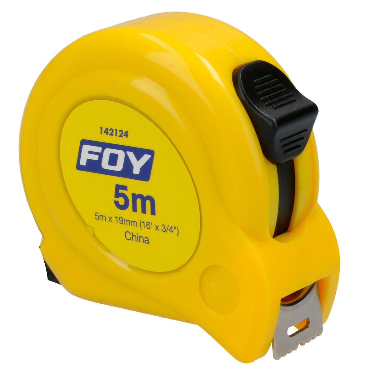 Flexómetro 5m x 3/4 in amarillo