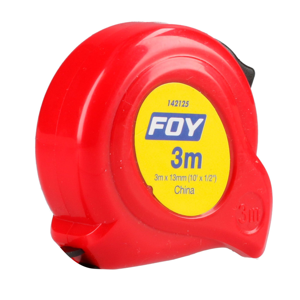 Flexómetro 3m x 1/2 in rojo