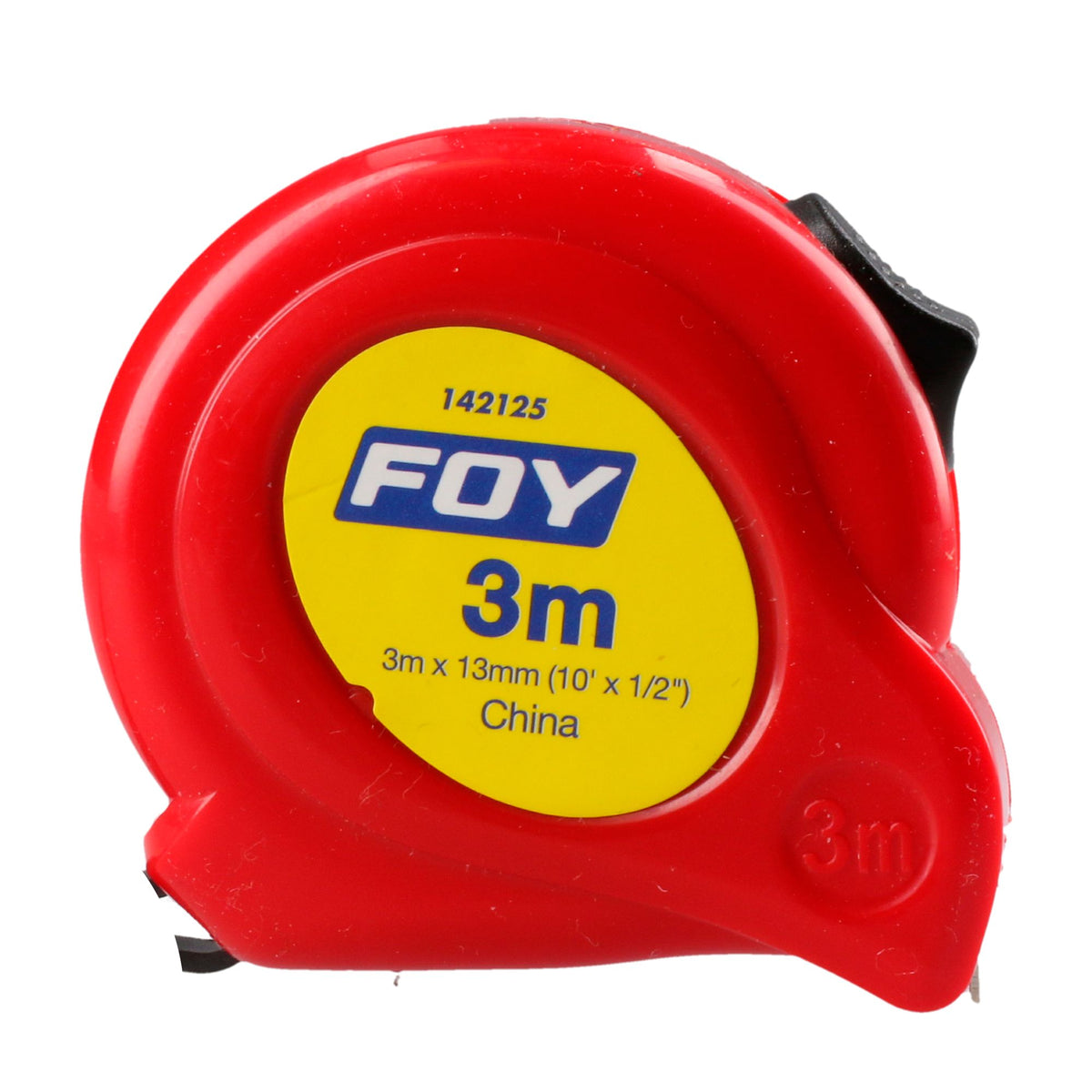 Flexómetro 3m x 1/2 in rojo