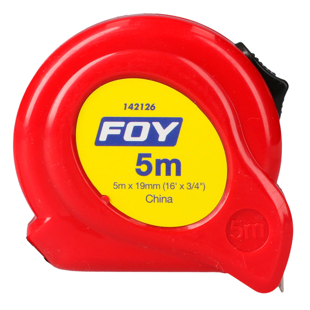Flexómetro 5m x 3/4 in rojo