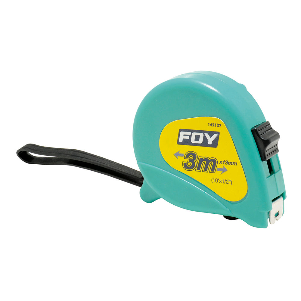 Flexometro plast turq 3mx13mm