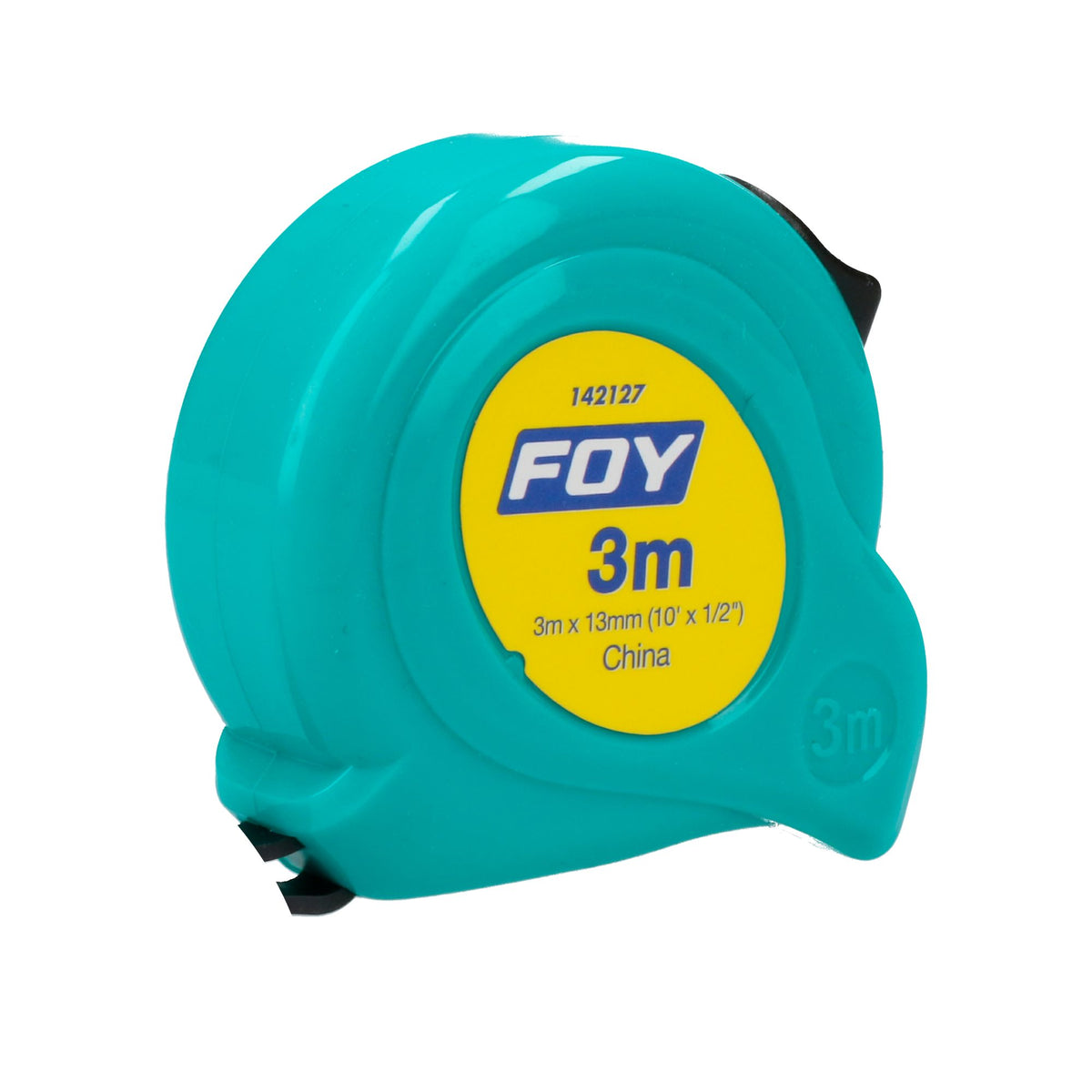Flexómetro 3m x 1/2 in turquesa
