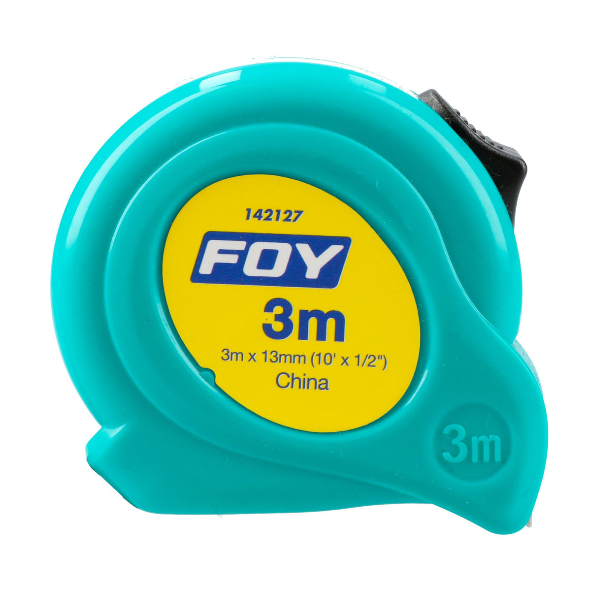 Flexómetro 3m x 1/2 in turquesa