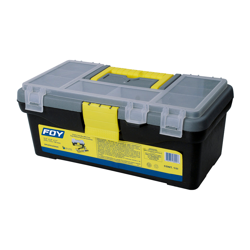Caja plast broch pl ngo 12x6 in