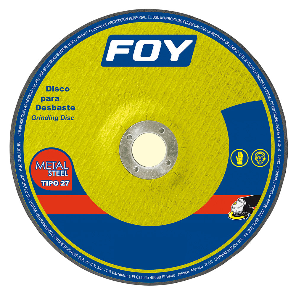 Disco abr t/27 met 7 inx1/8 in