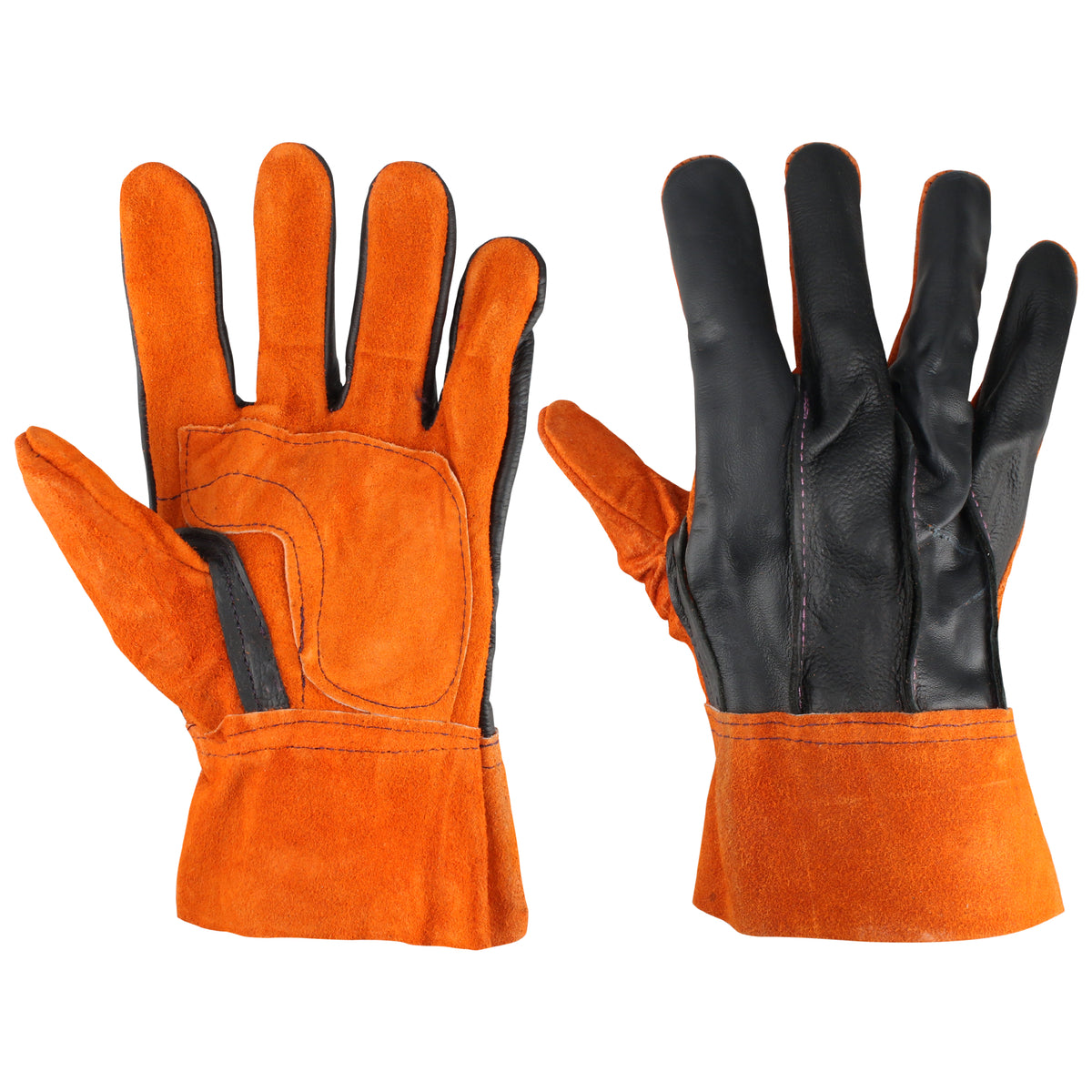 Guantes carnaza puño cto unit