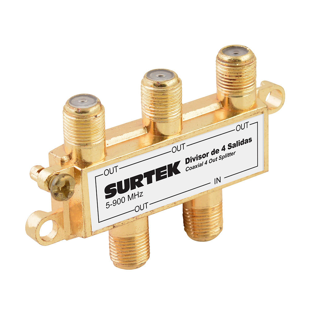 Divisor coaxial 1 ent 4 sal