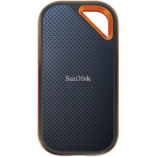 SANDISK - SSD Externo SanDisk Extreme PRO Portable 2TB NVMe USB-C USB-A 3 2 IP55 Lect2000mbs/Esc2000mbs Color Negro